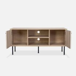 Meuble TV Décor Bois Rainuré 120 Cm 12 Meuble TV Décor Bois Rainuré 120 Cm -Meubles Boutique ibragtvstand 7b0a17d58418f869f3a6920f951fa3be