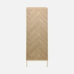 Vaisselier Effet Bois Décor Chevrons 2 Portes -Meubles Boutique ibudcabinet 97245afd17a6a186d297c9442394e0d5