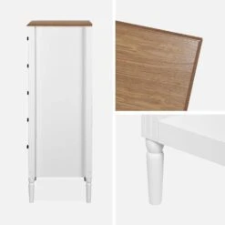 Chiffonnier 5 Tiroirs Placage Bois De Frêne 11 Chiffonnier 5 Tiroirs Placage Bois De Frêne -Meubles Boutique icelchif5d 10fd155e34cb5b60779107ab0ecd5327