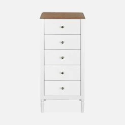 Chiffonnier 5 Tiroirs Placage Bois De Frêne 9 Chiffonnier 5 Tiroirs Placage Bois De Frêne -Meubles Boutique icelchif5d 192b76ed69646c7d59bbea12c2ae1510