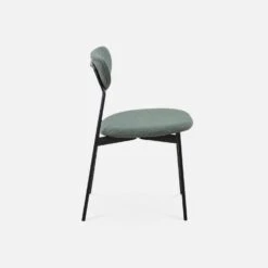Chaise Scandinave Pieds Acier (lot De 2) Couleur : Vert -Meubles Boutique ichairartx2gr cffa7d1f50807ad5d618165b513bd362