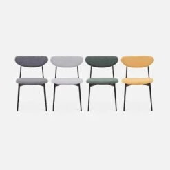 Chaise Scandinave Pieds Acier (lot De 4) Couleur : Gris Foncé 15 Chaise Scandinave Pieds Acier (lot De 4) Couleur : Gris Foncé -Meubles Boutique ichairartx4dg cca17cae2d983a693e08e694e0de972c