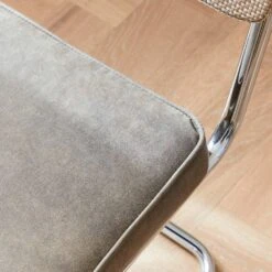 Chaise Cantilever Tissu Et Effet Rotin (lot De 2) Couleur : Taupe -Meubles Boutique ichrmjtpx2 8fc2657f24e7be12623a9bd4d462156e