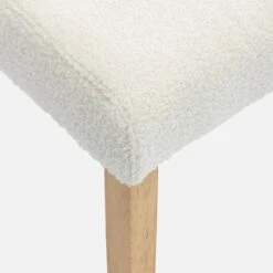 Chaise Bouclette Et Pieds Bois (lot De 4) 5 Chaise Bouclette Et Pieds Bois (lot De 4) -Meubles Boutique idchrbclx4 078ea8b6acca97c8a1363961189d7ddc