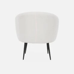 Fauteuil Cosy Design En Bouclette Et Métal -Meubles Boutique ihimarmchrbcl 9c91056f9dbd2dbef51470df88c2221e