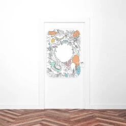 Coloriboard Avec 8 Feutres Lavables, Tableau à Colorier 7 Coloriboard Avec 8 Feutres Lavables, Tableau à Colorier -Meubles Boutique ikdscb95x65jun 49c22a12081744fa5d914e68fa04b2e1