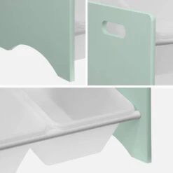 Lot De 2 Meubles De Rangement Jouet, 18 Casiers Couleur : Vert Céladon -Meubles Boutique ikscandiougcx2 0b5218bec370ec5483b5279eaef0a4c9