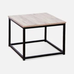 Table Gigogne Encastrable Métal Et Effet Bois (lot De 3) Couleur : Bois -Meubles Boutique ilfctgigbn dd2c37006af1b25416ddfc34f40c426c