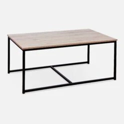 Table Gigogne Encastrable Métal Et Effet Bois (lot De 3) Couleur : Bois -Meubles Boutique ilfctgigbn fd934dcc7510d97698625551a2f8b275