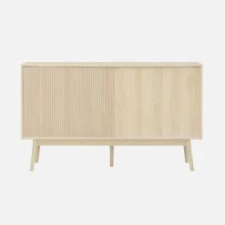 Buffet Scandinave Effet Bois 2 Portes 150 Cm Couleur : Bois Clair -Meubles Boutique ilinbuffetl f27ae16ff40dcb77308b495a1e6c05cf
