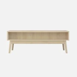 Table Basse Scandinave Décor Bois Rainuré 2 Niches, 1 Tiroir Couleur : Naturel -Meubles Boutique ilincoftable 86ce939c06698af09add3f5ba1d69842