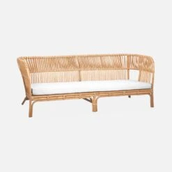 Banquette 3 Places En Rotin -Meubles Boutique imoosofa3nat 45cc5406649127f900f6b2b4cbb819c0