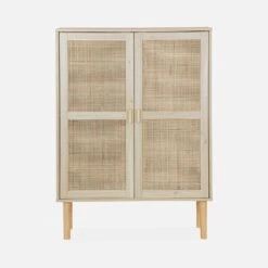 Buffet Cannage Et Effet Bois 2 Portes 80 Cm 10 Buffet Cannage Et Effet Bois 2 Portes 80 Cm -Meubles Boutique inatcabinet bda207df00a3581f739d9d41dec24e7d