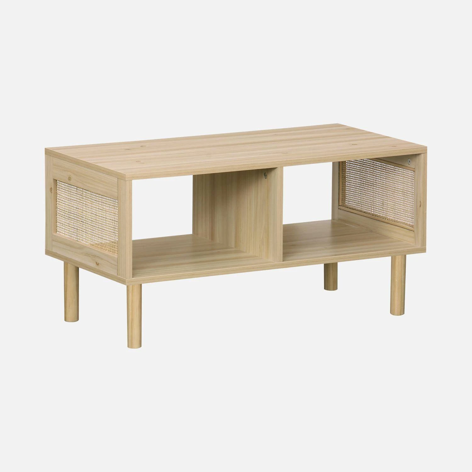 Table Basse Ou Meuble TV Cannage 80 Cm 1 Table Basse Ou Meuble TV Cannage 80 Cm