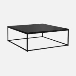 Table Basse En Métal Noir Mat -Meubles Boutique indusqct100bk 8b9a57f579aefcd20d0bda11913dfdb0