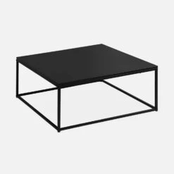 Table Basse Noir En Métal - Industrielle -Meubles Boutique indusqct80bk fbaabf14b6589485d5c6ceb2c5ced7a3