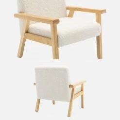 Fauteuil Scandinave Enfant Bois D'hévéa Couleur : Blanc -Meubles Boutique iskakid1bcl 76297d910845d2683393ce73c5405ea3