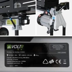 Fendeur De Bûches Horizontal électrique 52cm 2200W + Support -Meubles Boutique lgs6t2200stand 7438157becd673ec00f17547d9b8b810