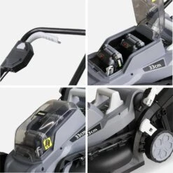 Tondeuse à Gazon à Batterie 2x20V 33cm 9 Tondeuse à Gazon à Batterie 2x20V 33cm -Meubles Boutique lm33bat20v2x2 6757be156a64cf211463af96773f1f05