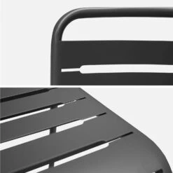 Chaise De Jardin En Acier (lot De 4) Couleur : Anthracite -Meubles Boutique mtchrx4at 60ccf5740b139961f7ee30dca8fcc5cc