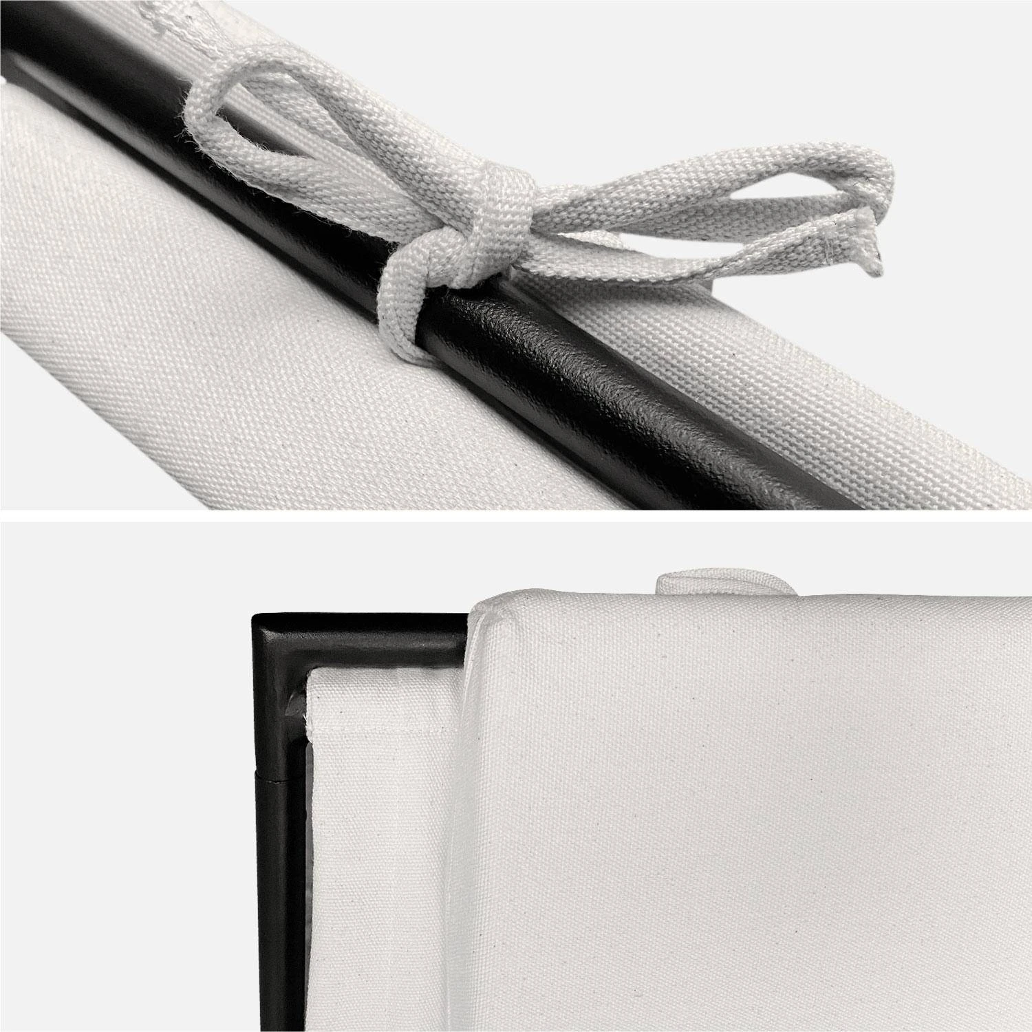 Fauteuil Relax En Toile, Structure Métal 7 Fauteuil Relax En Toile, Structure Métal – Image 7