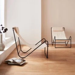 Fauteuil Relax En Toile, Structure Métal (lot De 2) -Meubles Boutique mtrlxkdecrux2 bf63f1f3aac30ef05eb05bef57ce4d41