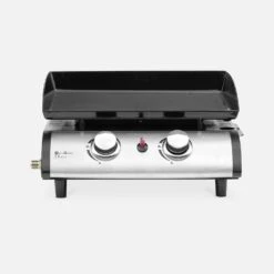 Plancha Gaz 2 Brûleurs Inox 5kW -Meubles Boutique ph1002sb 6ed3b654a6d7ad596da35a3fdc801267