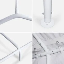 Tente De Réception 4 X 8 M -Meubles Boutique pt4x8kdwh e8c1e3ad9eecf204e79b8e66d47e0ccb