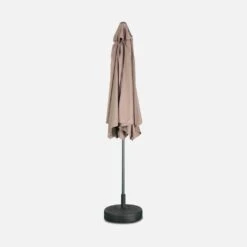 Parasol Rond 3m Couleur : Taupe -Meubles Boutique pu300bn c2aea2cfd63833509d60c2ebb7825761