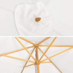 Parasol Rectangulaire 2x3m Couleur : Ecru -Meubles Boutique puw2x3ecru 556cc3fb01dda2c35103c7a40a0811bc