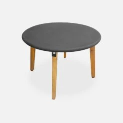 Salon De Jardin Bas Résine Tressée Effet Rotin 2 Places Couleur : Gris Chiné -Meubles Boutique rawarmtx2gy 6253fa89edab819bfe96e0d2ff788a6c